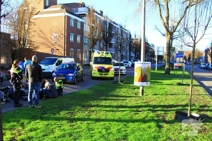 Scooterrijder gewond na val