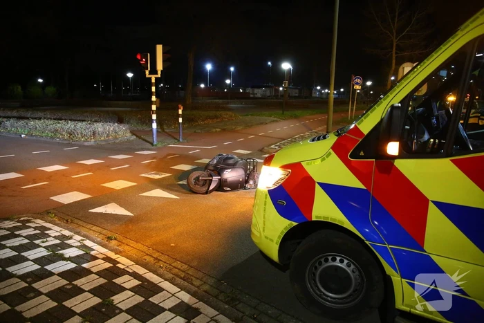 Scooterrijder gewond na val