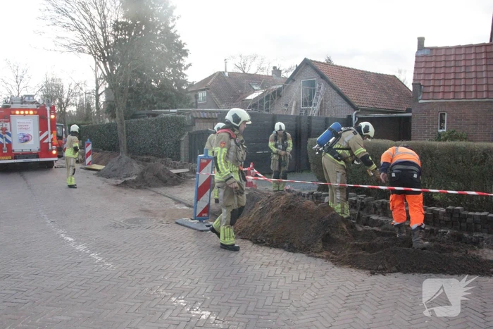 gaslekkage ericaweg laren