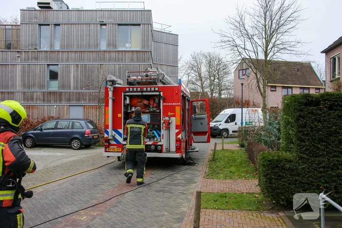 Brand in keuken snel onder controle