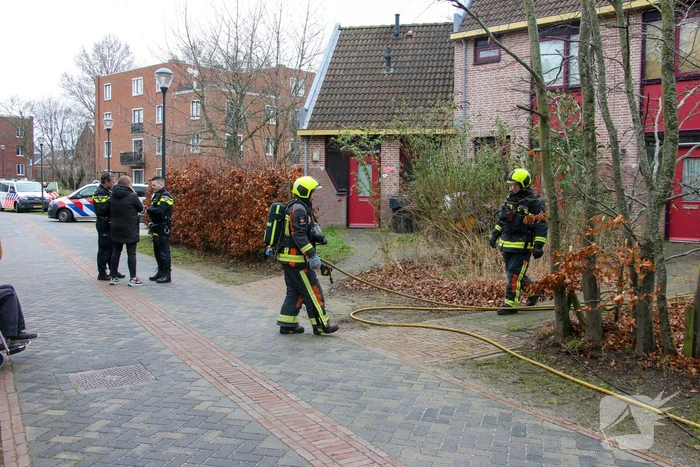 Brand in keuken snel onder controle