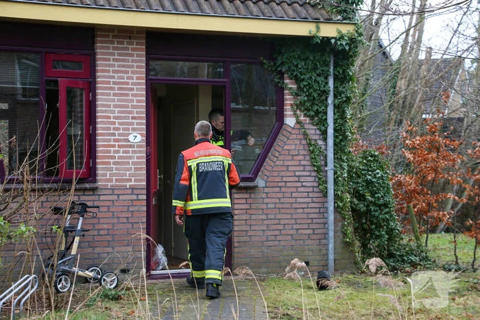 Brand in keuken snel onder controle