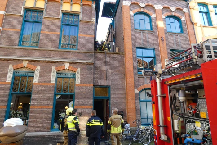 Binnenbrand in woning