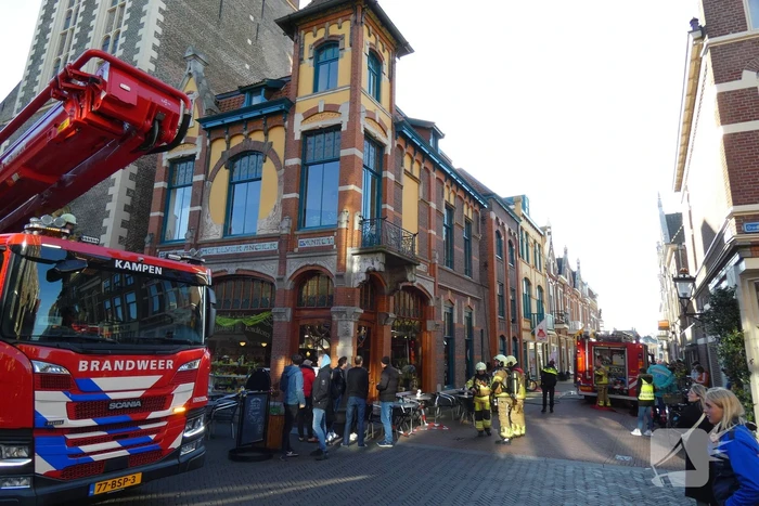 Binnenbrand in woning