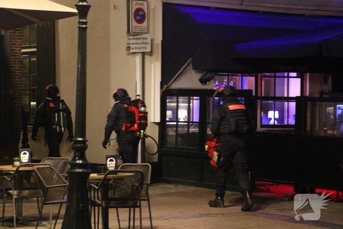 Grote inzet hulpdiensten na dreiging