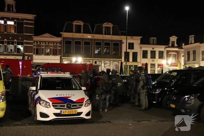 Grote inzet hulpdiensten na dreiging