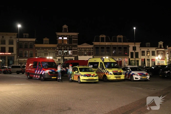 Grote inzet hulpdiensten na dreiging