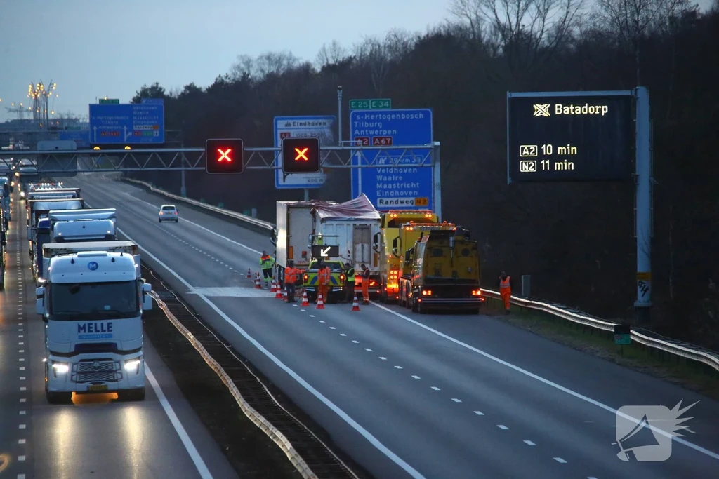 Rijksweg A67 112 meldingen Geldrop 