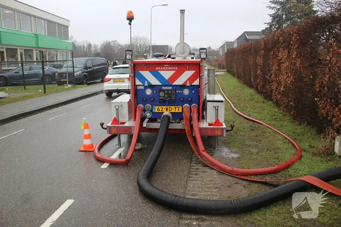 Enorme schade na brand in bedrijfspand