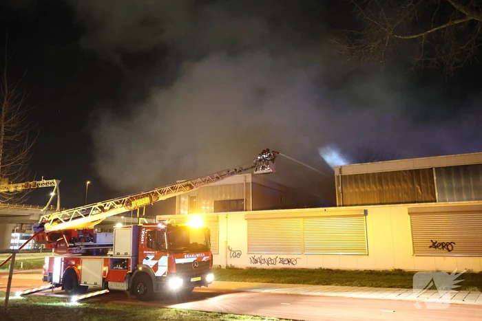 Grote brand in wasserette