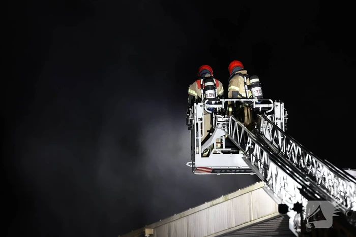 Grote brand in wasserette
