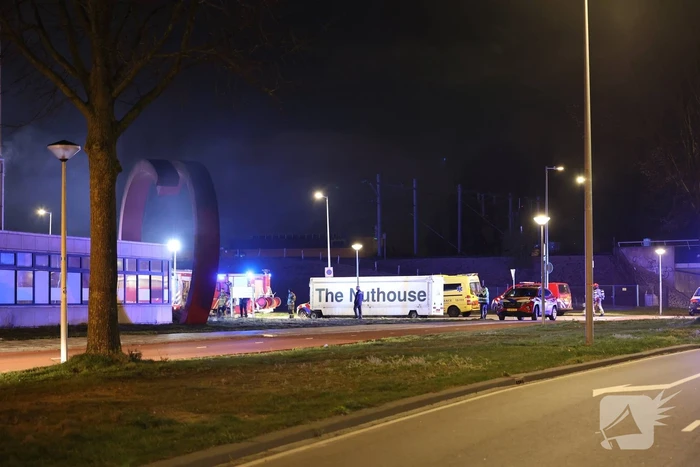 Grote brand in wasserette