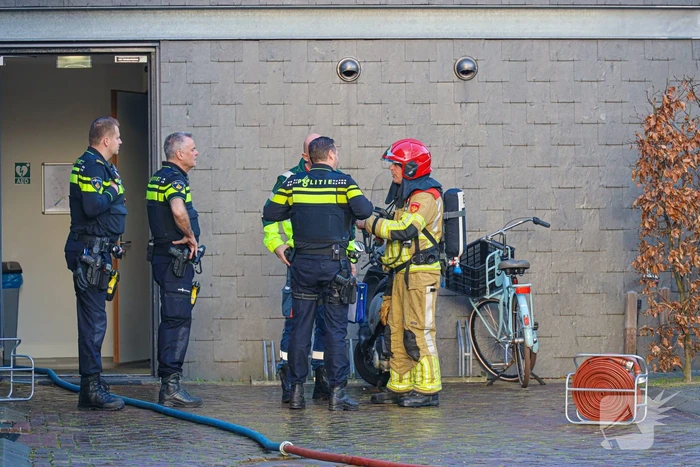 Bankstel in brand in woonzorgcentrum