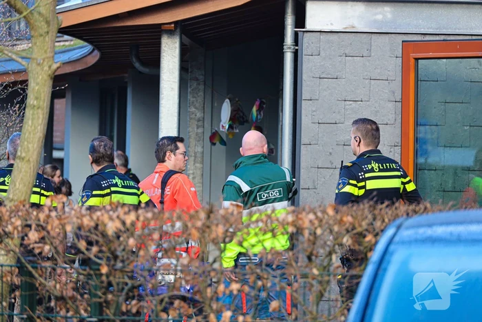 Bankstel in brand in woonzorgcentrum