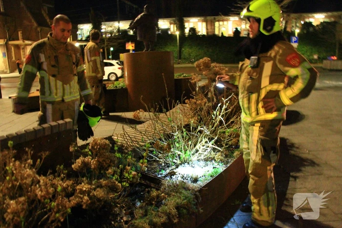 Rookontwikkeling bij buitenbrand