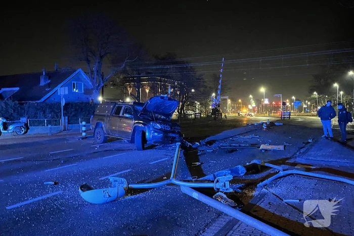 Persoon gewond na zwaar ongeval