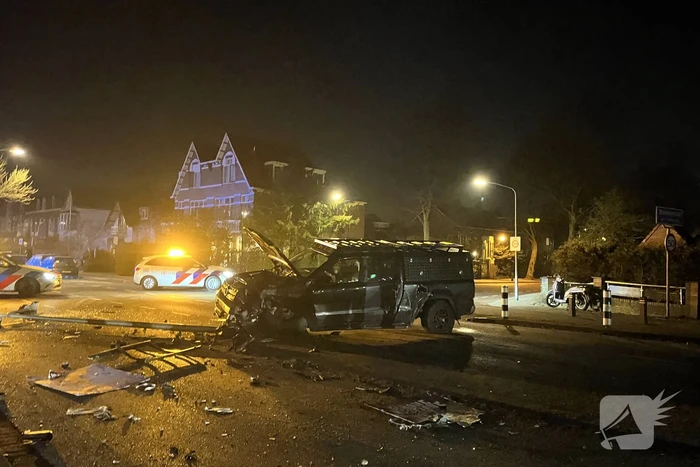 Persoon gewond na zwaar ongeval
