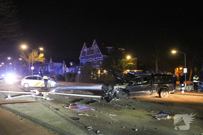 Persoon gewond na zwaar ongeval