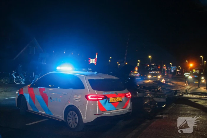Persoon gewond na zwaar ongeval