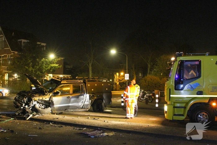 Persoon gewond na zwaar ongeval
