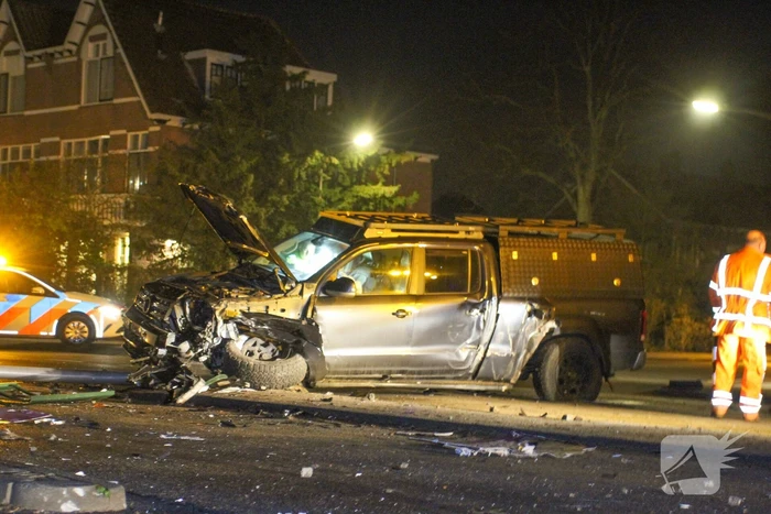 Persoon gewond na zwaar ongeval