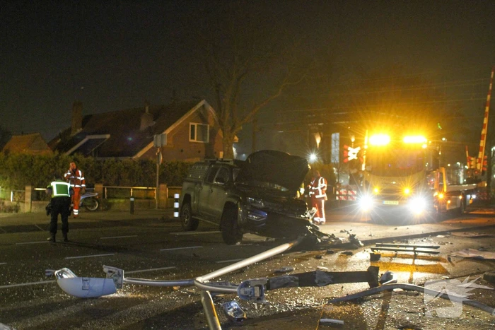 Persoon gewond na zwaar ongeval
