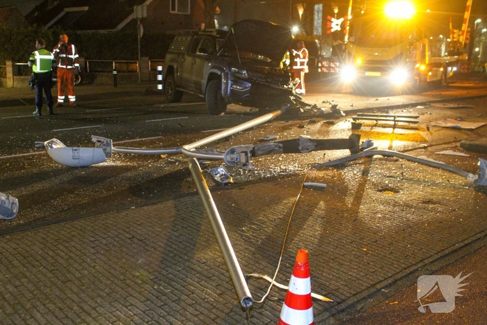 Persoon gewond na zwaar ongeval