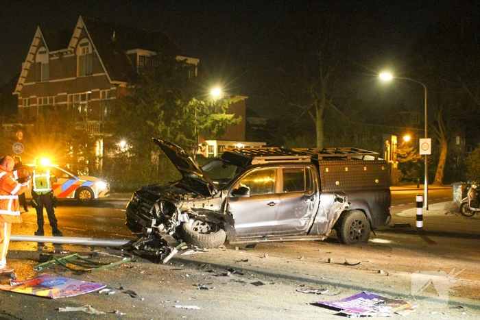 Persoon gewond na zwaar ongeval