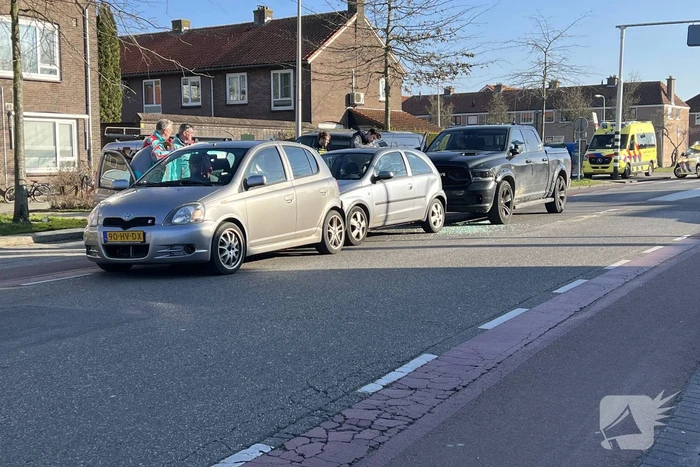 Schade bij kop-staartbotsing