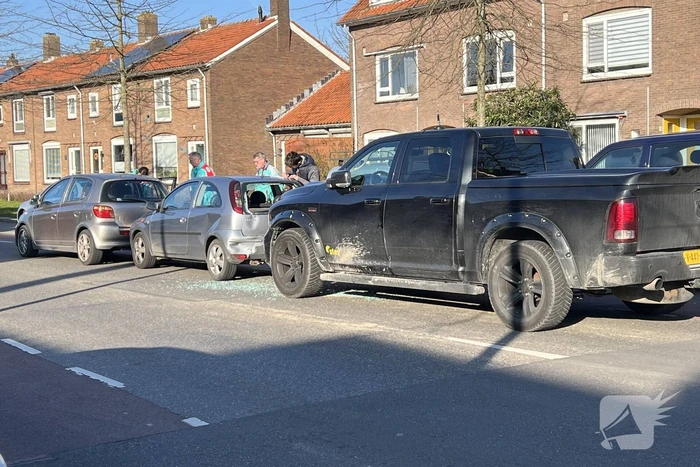 Schade bij kop-staartbotsing