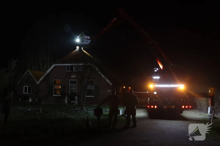 Schoorsteenbrand snel onder controle