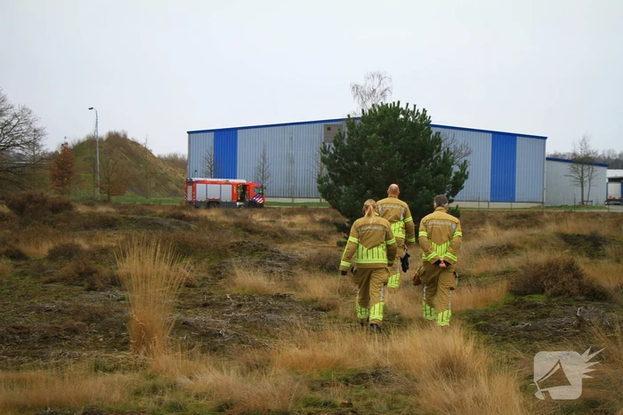 Brand in bosgebied snel geblust