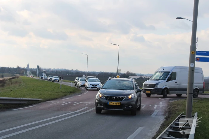 De Postbrug in storing