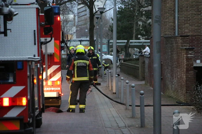 Middelbrand in gemeentehuis