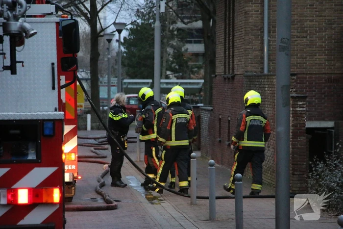 Middelbrand in gemeentehuis