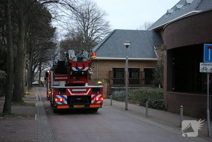 Middelbrand in gemeentehuis