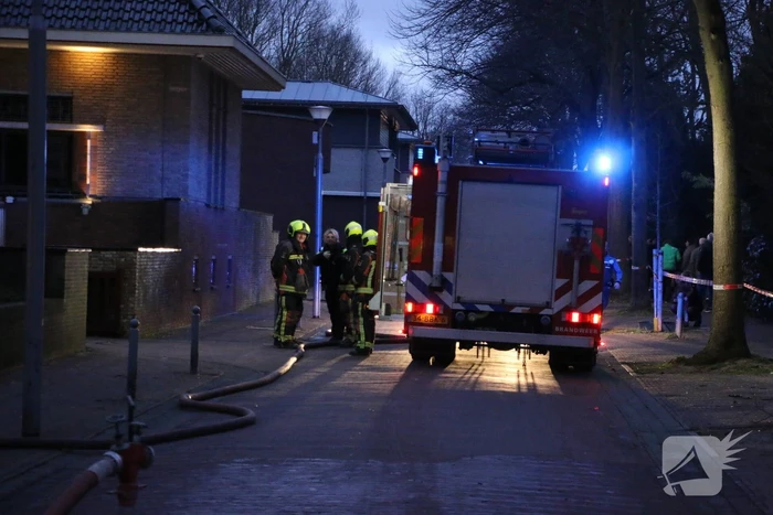 Middelbrand in gemeentehuis