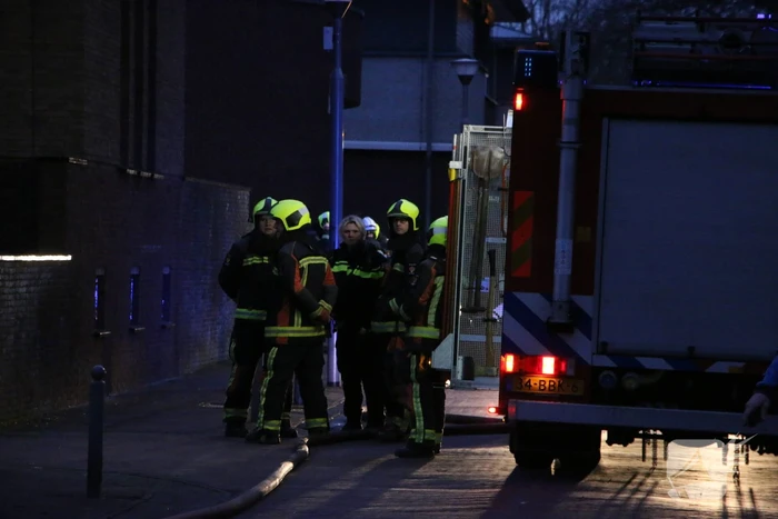Middelbrand in gemeentehuis