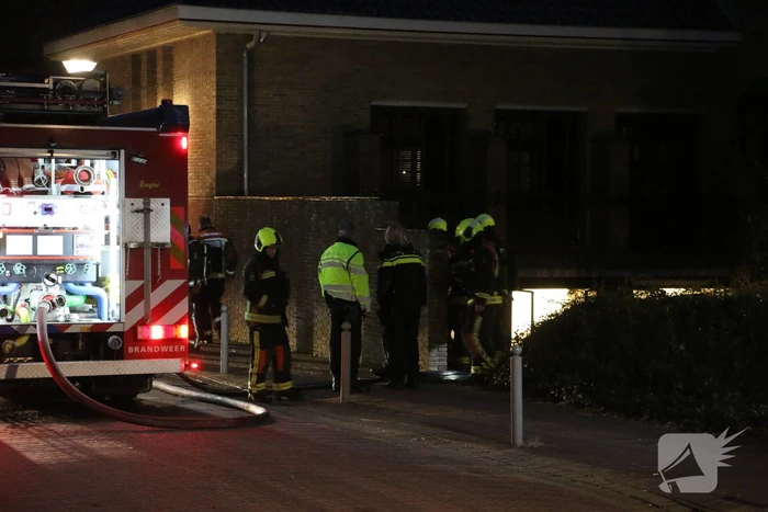 Middelbrand in gemeentehuis