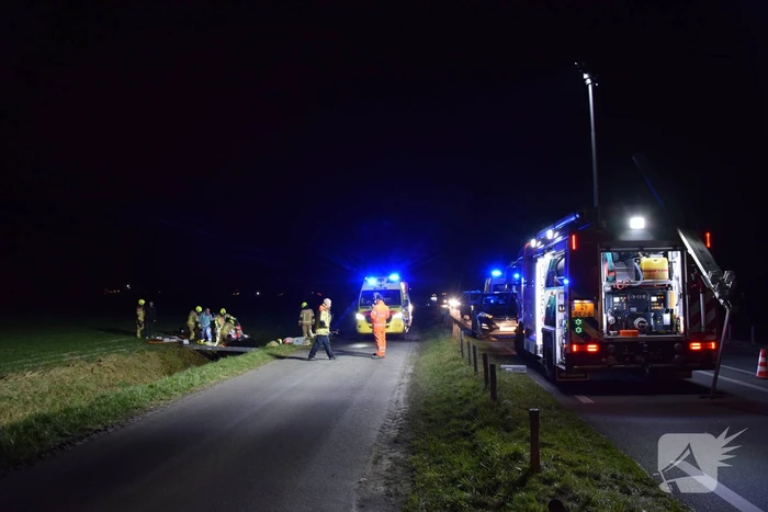 Inzittenden bekneld bij verkeersongeval