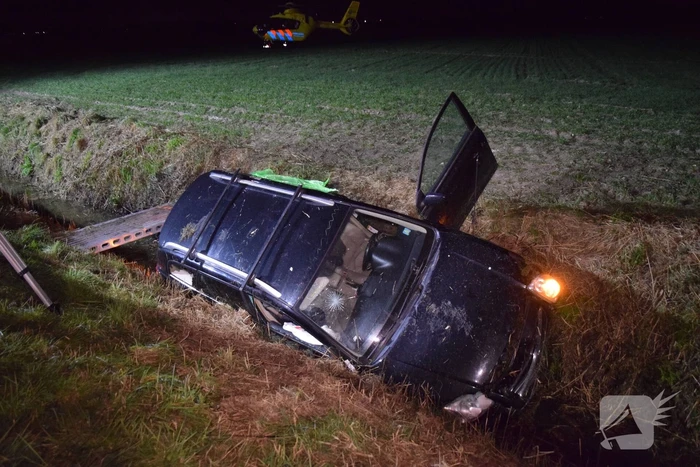 Inzittenden bekneld bij verkeersongeval