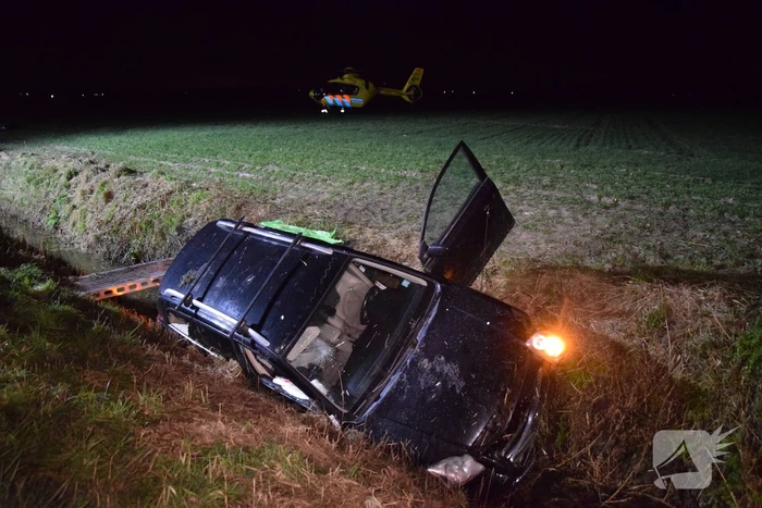 Inzittenden bekneld bij verkeersongeval