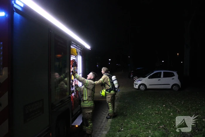 Brand in woning snel onder controle