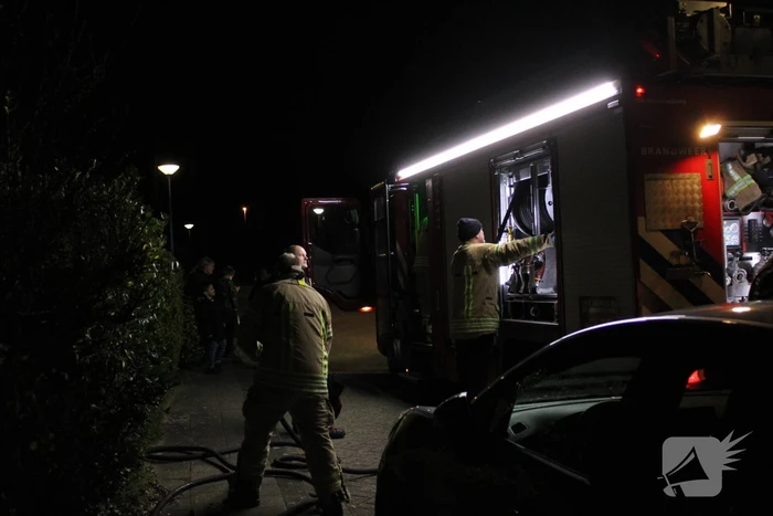 Brand in woning snel onder controle