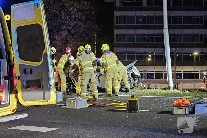 Twee traumahelikopters ingezet voor ernstig ongeval