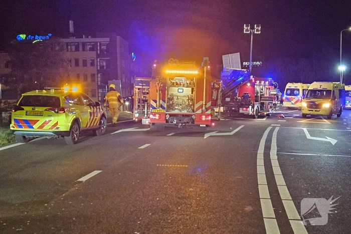 Twee traumahelikopters ingezet voor ernstig ongeval