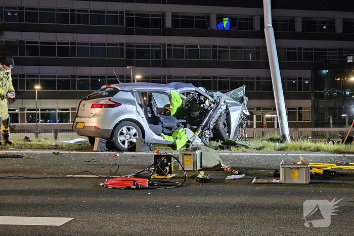 Twee traumahelikopters ingezet voor ernstig ongeval