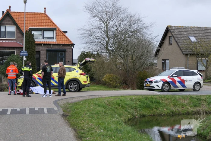 Voetganger gewond bij botsing