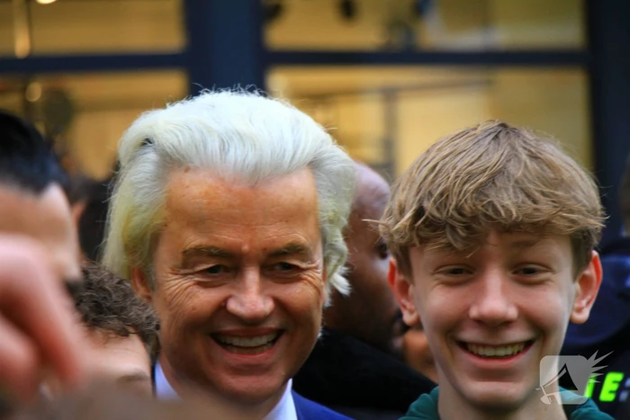 Bezoek Geert Wilders trekt veel bekijks