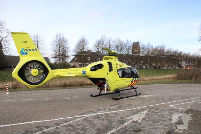Traumahelikopter ingezet tijdens kerkdienst